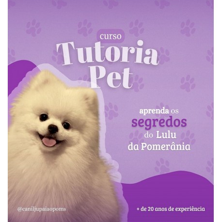 Curso Tutoria Lulu da Pomerania https://tutoriapet.com.br/pt/